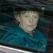 German Chancellor and leader of the Christian Democratic Union (CDU) Angela Merkel sits in her limousine as she leaves the first round of coalition talks between Germany's conservative (CDU/CSU) parties and the Social Democratic Party (SPD) in Berlin October 23, 2013.   REUTERS/Fabrizio Bensch (GERMANY - Tags: POLITICS)