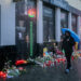 First crime scene of the Hanau shooting. A racist extremist opened fire at several hookah bars on February 19, killing nine mostly young people.